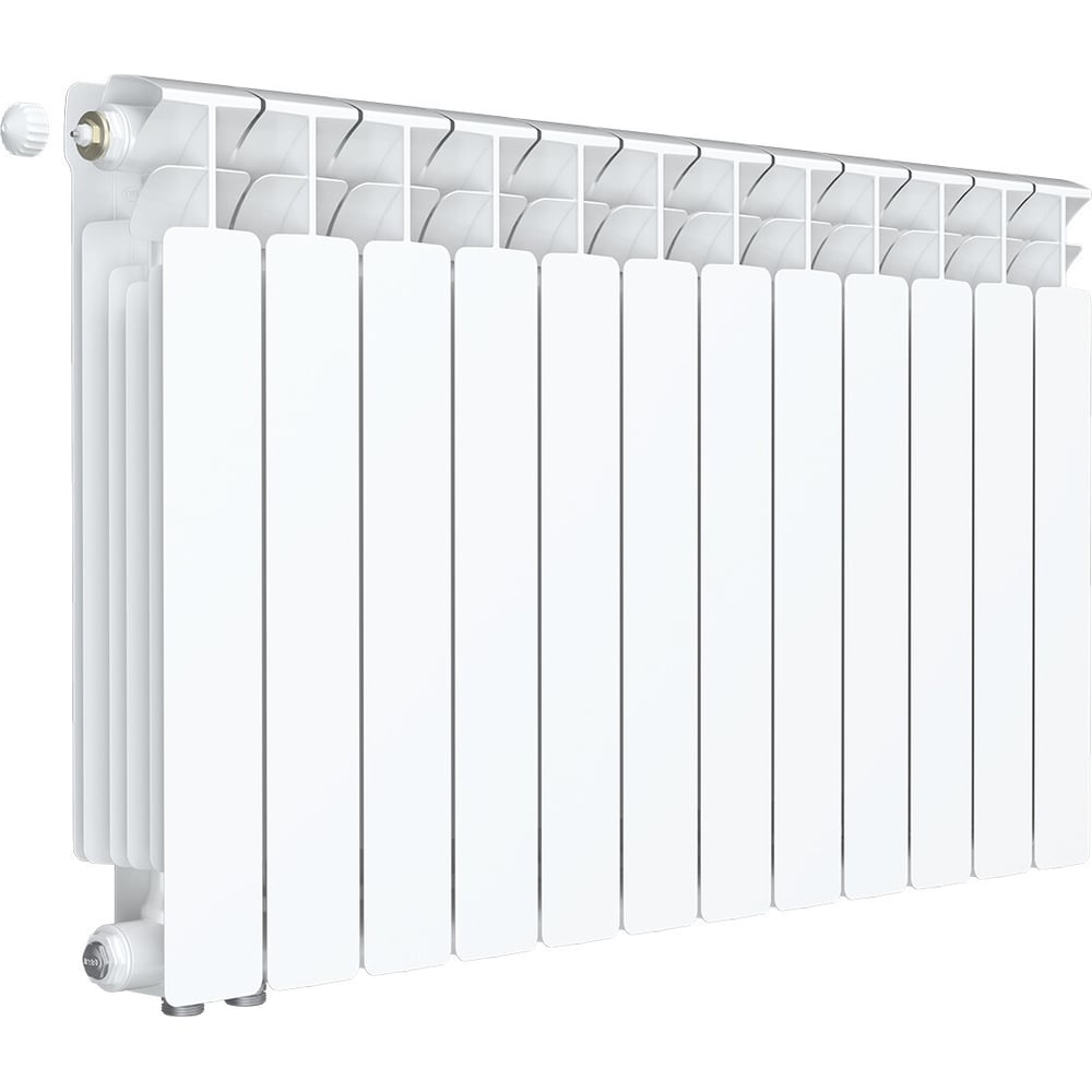 Изображение товара Радиатор биметаллический RIFAR BASE Ventil 500 12 секций нижн лев