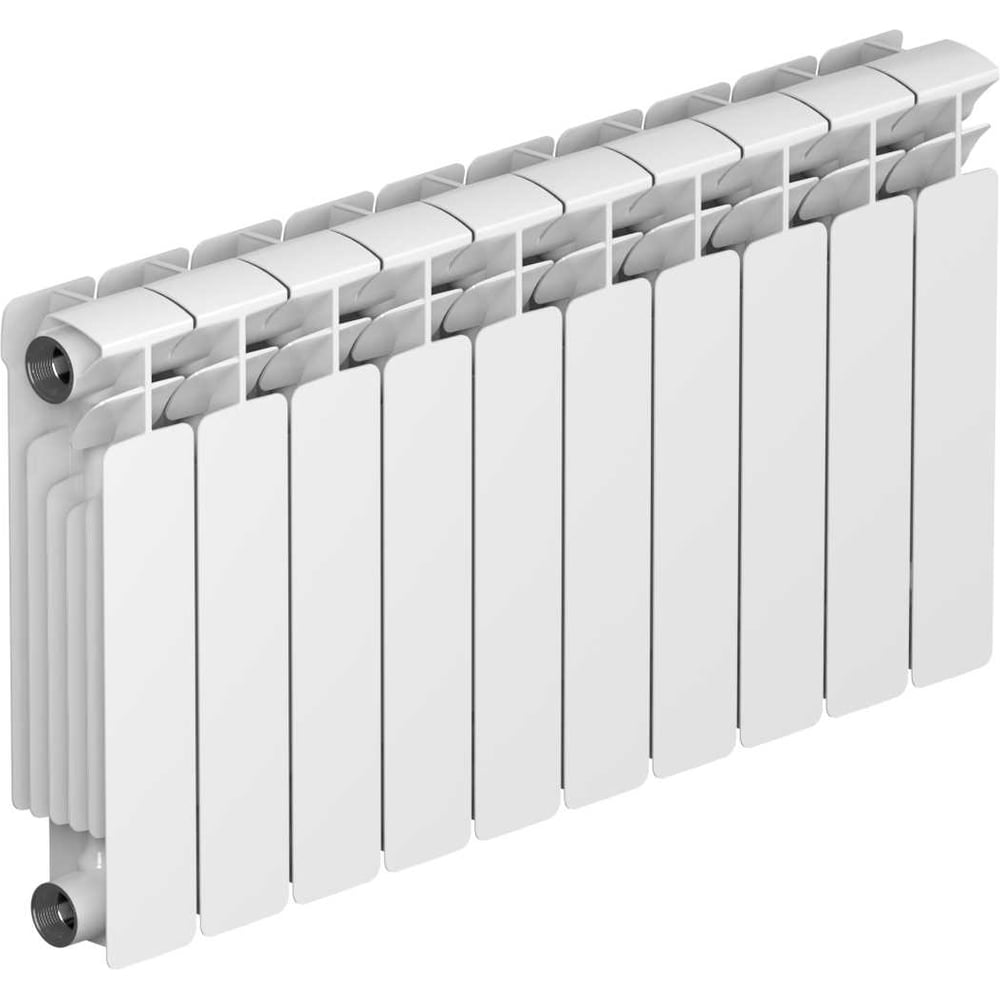 Изображение товара Биметаллический радиатор RIFAR BASE Ventil 350 08 секций 8 настенный белый