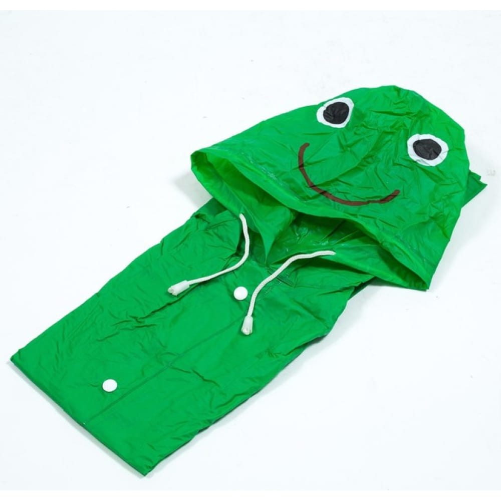 Детский плащ-дождевик WILDMAN самокат ridex 3d snappy 2 0 детский трехколесный 120 80 мм зеленый