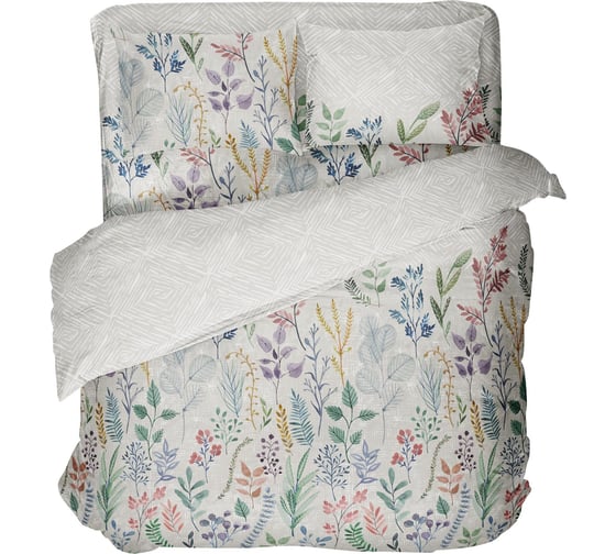 Изображение товара Простыня Самойловский Текстиль бязь 145x220 см Гербарий 764991