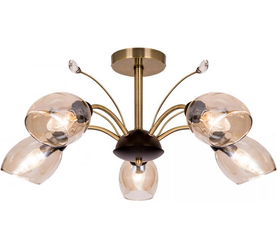 Изображение товара Потолочная люстра Citilux Комета Бронза Венге CL108155