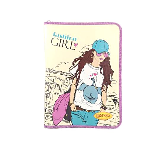 Изображение товара Папка Limpopo ТМ FASHION А4, пластиковая, молния вокруг, 325х230х25 мм арт. LPR0514 ПапТ2117