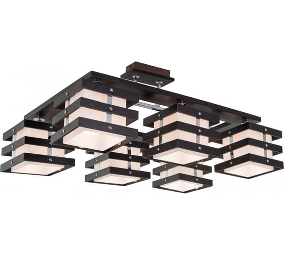 Изображение товара Деревянная люстра Citilux Киото Венге Хром CL133161