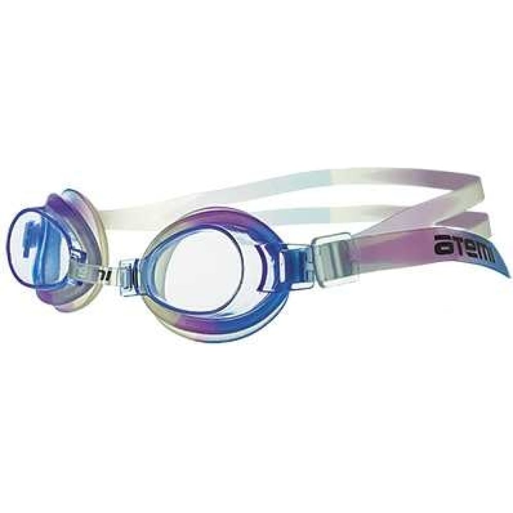 Детские очки для плавания ATEMI часы наручные электронные детские с калькулятором ремешок силикон l 21 см черные