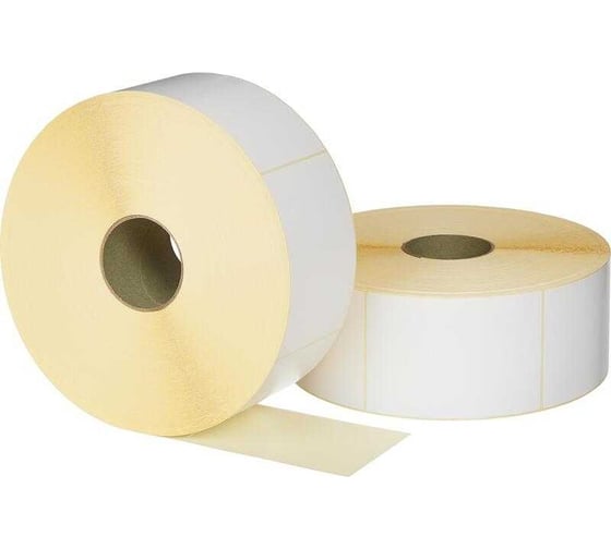 Изображение товара Термотрансферные этикетки ООО Комус пгл 100x150, 3000 шт./рул., вт. 76, 2 рул. 1615017