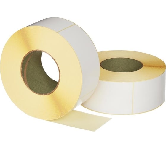 Изображение товара Термотрансферные этикетки ООО Комус пгл 58x132, 1000 шт./рул., вт. 76, 8 рул. 1633684