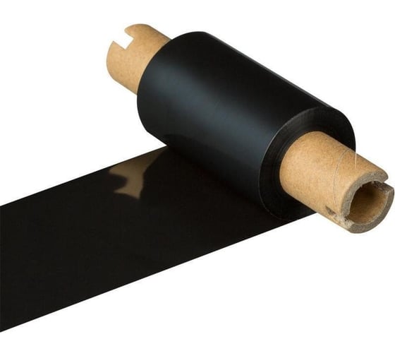 Изображение товара Риббон ООО Комус 57 мм, 74 м, out wax, вт. 12,7x110 1594637