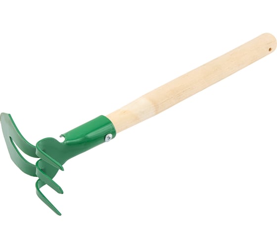 Изображение товара Комбинированная стальная мотыжка КЭС 65x150x435 мм, деревянная рукоятка 21020023
