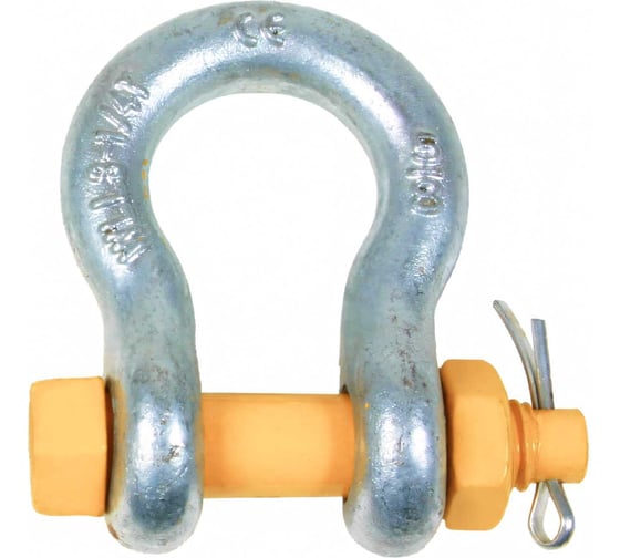 Изображение товара Омегообразная грузовая скоба Центр грузоподъемного оборудования DIN 833, с гайкой, Q=2 т 4687203388140