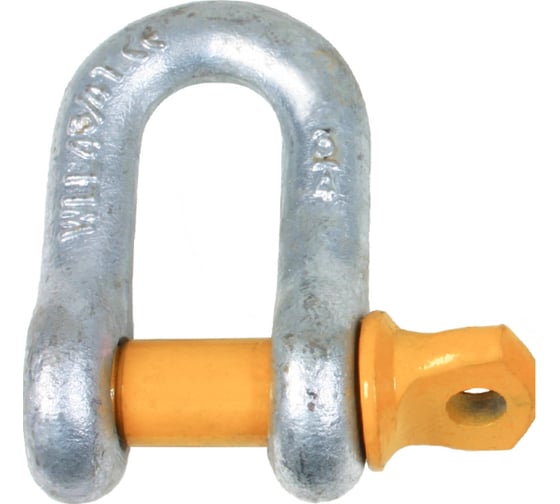 Изображение товара Прямая грузовая скоба Центр грузоподъемного оборудования DIN 832, без гайки, Q=12 т 4687203388348
