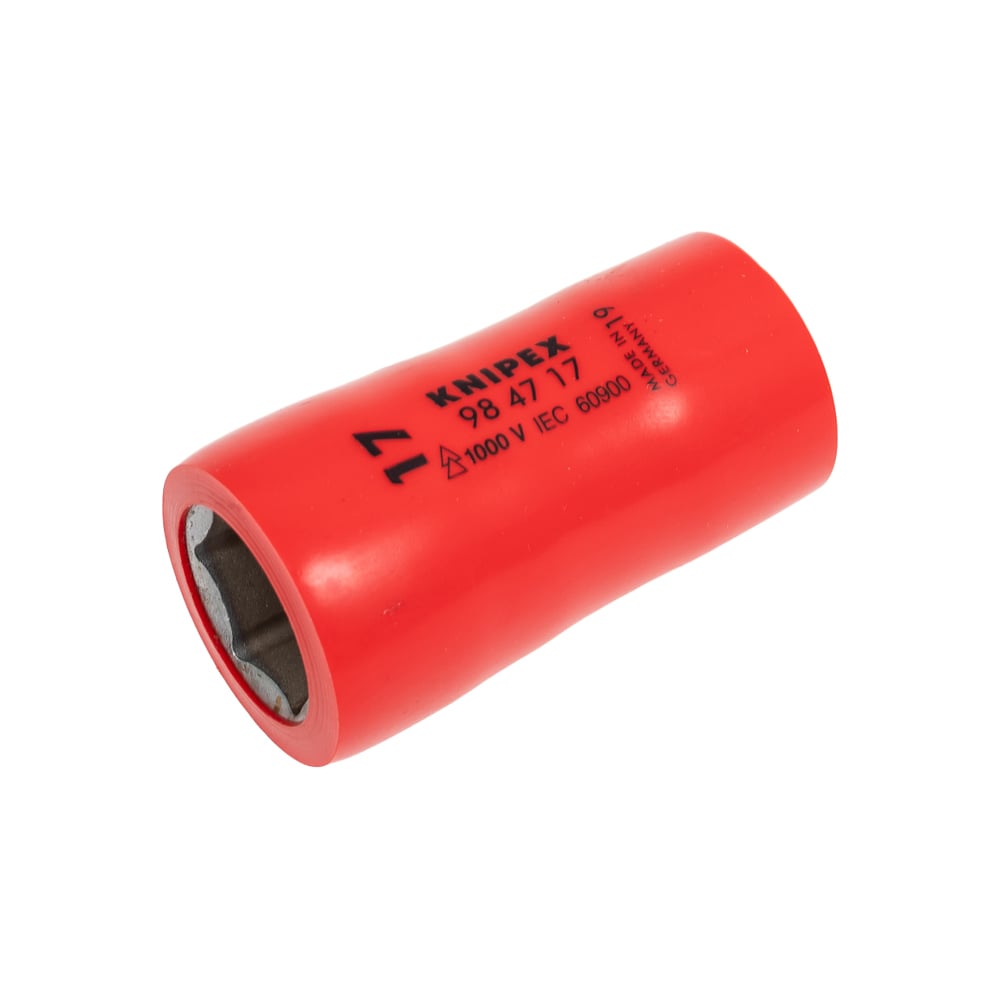 Изображение товара Головка торцевая 1000 V 17 мм 1/2" Knipex KN-984717 надежный инструмент