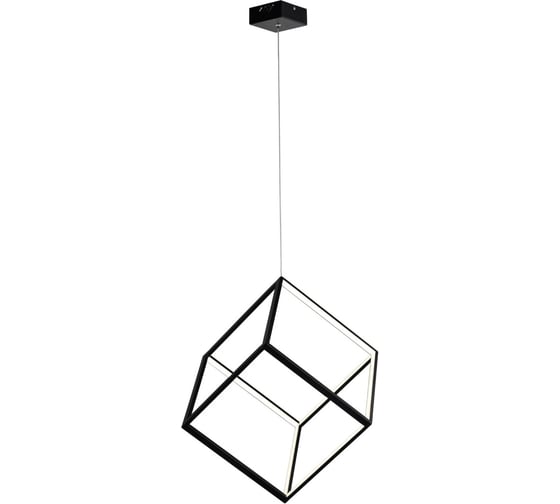 Изображение товара Подвесной светильник Citilux Куб LED Чёрный CL719301