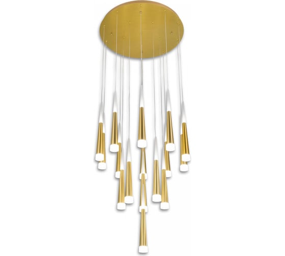 Изображение товара Каскадная люстра Citilux Вегас LED Золото CL227162
