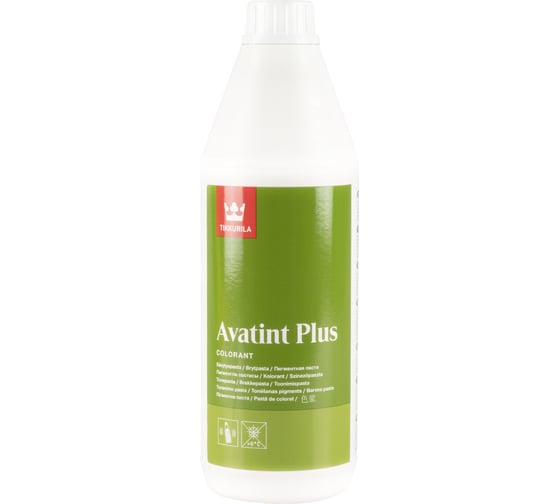 Изображение товара Пигмент Tikkurila avatint plus 1 л, carbon weak 213514 700013013