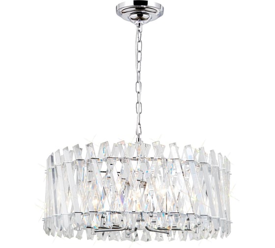 Изображение товара Подвесная хрустальная люстра Citilux Ингвар Хром CL334281