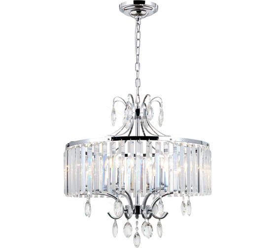 Изображение товара Подвесная хрустальная люстра Citilux Инга Хром CL335181