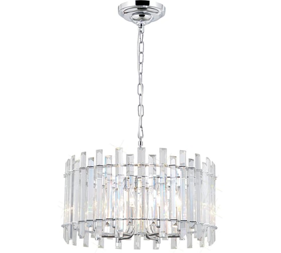 Изображение товара Подвесная хрустальная люстра Citilux Ингвар Хром CL334161