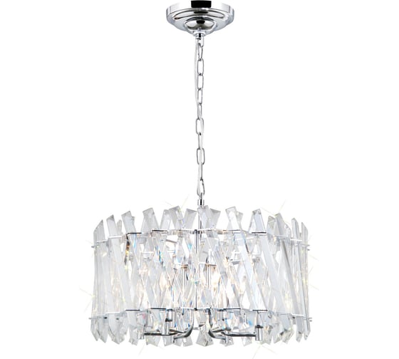 Изображение товара Подвесная хрустальная люстра Citilux Ингвар Хром CL334261