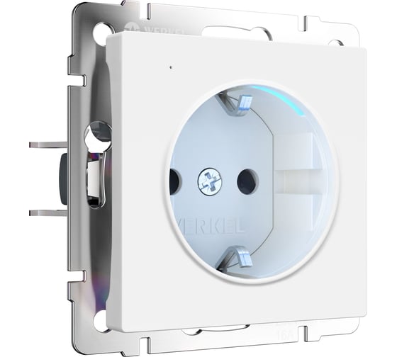 Изображение товара Розетка WERKEL с подсветкой (белый матовый) a062405