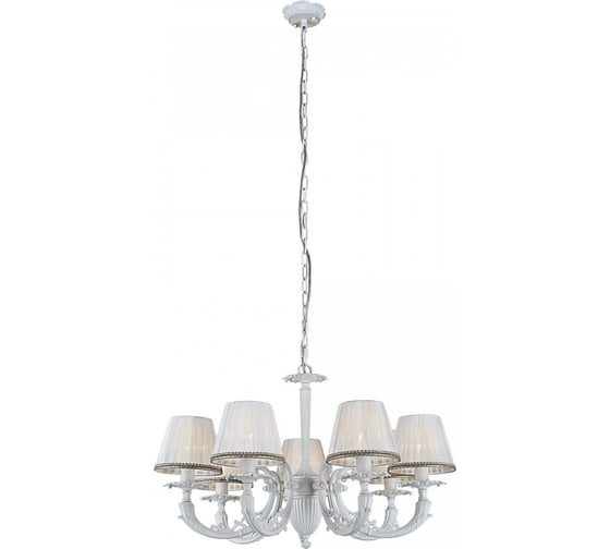 Изображение товара Подвесная люстра с абажурами Citilux Канон Белая CL412172