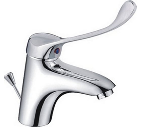 Изображение товара Смеситель для умывальника Haiba 40к hb1054 медицинский п/шпильку 539028