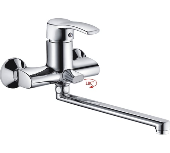 Изображение товара Смеситель для ванны и умывальника Haiba 40к hb2270 l-нос 539297