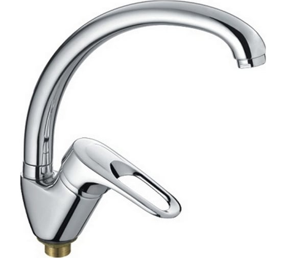 Изображение товара Смеситель для кухни Haiba 40к hb4104-2 с/отв боковая п/гайку 539080