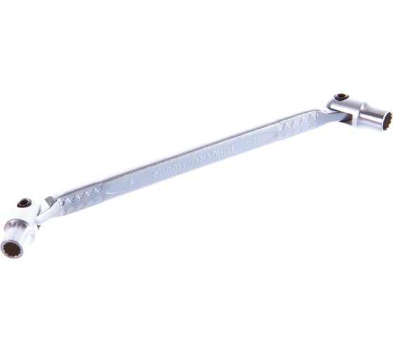 Изображение товара Торцевой прямой шарнирный ключ 6х7мм, 176мм JTC-3964