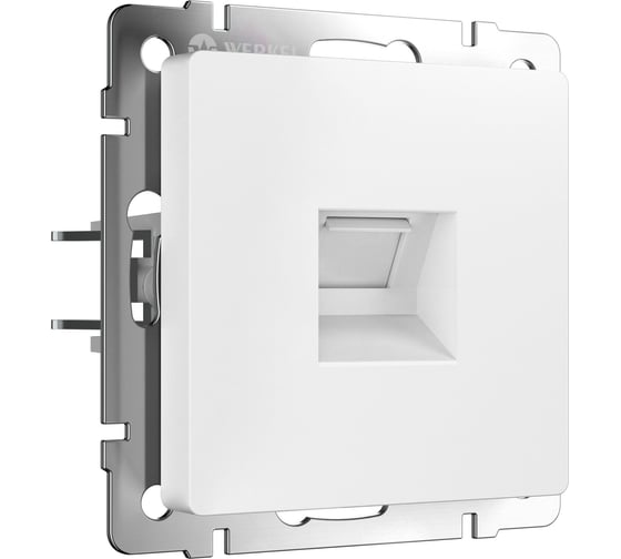 Изображение товара Розетка ethernet rj-45 WERKEL (белый матовый) a062407