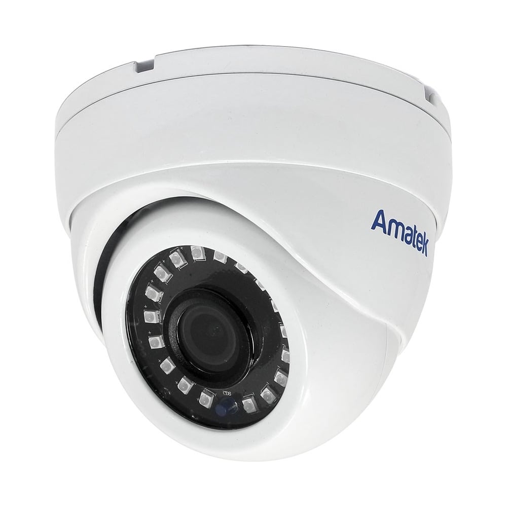 Видеокамера Amatek видеокамера ip trassir tr d8121ir2 2 8мм белый