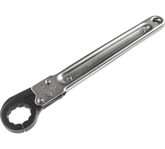 Изображение товара Раскрывающийся двенадцатигранный ключ с трещоткой 19мм, 200мм JTC-332519