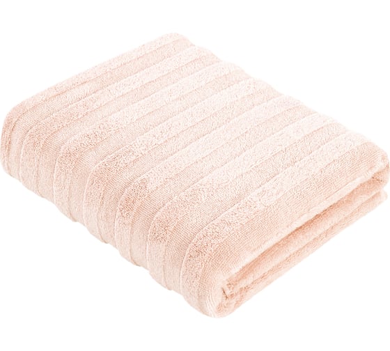Изображение товара Махровое полотенце Verossa 50/90 Stripe Нежно-персиковое, 500 г/м2 734480