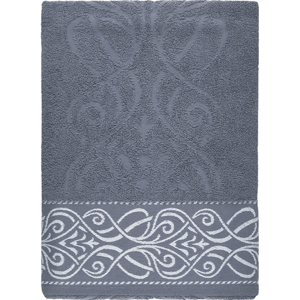 Махровое полотенце Самойловский текстиль полотенце махровое 50х80 хилтон серый 430 г м хлопок 100%