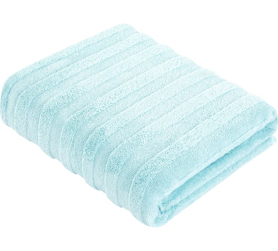 Изображение товара Набор махровых полотенец Verossa Stripe Нежно-голубой, 50x90 см, 70x140 см, 500 г/м2 752384