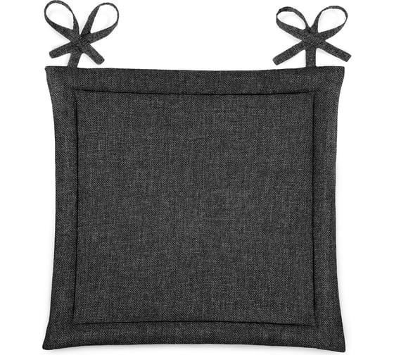 Изображение товара Подушка для стула Волшебная Ночь 40/40 Графит рогожка 777011