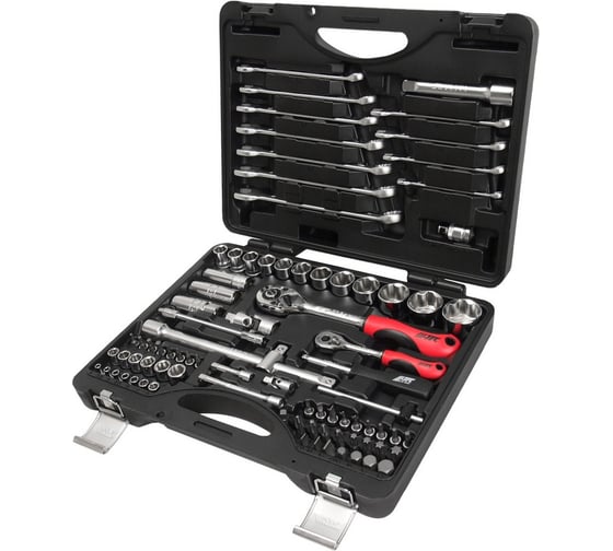 Изображение товара Набор инструментов 1/4, 1/2 для поврежденных болтов и гаек 85шт /1/3 JTC-S085C-B72