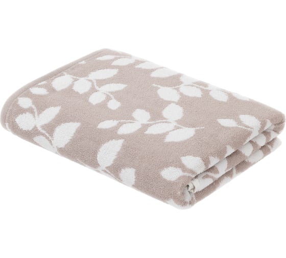 Изображение товара Махровое полотенце Verossa 70/130 Verdi Кофе/белое, 450 г/м2 787539