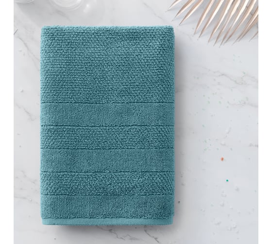 Изображение товара Махровое полотенце Verossa 70/140 Milano Темно-бирюзовое, 500 г/м2 740153