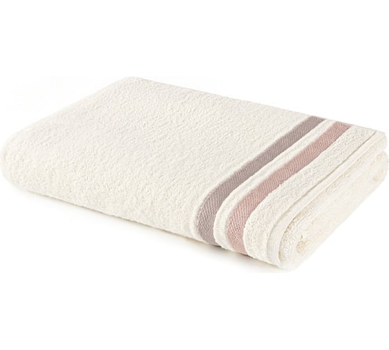 Изображение товара Махровое полотенце Самойловский Текстиль 100/150 Исландия Ванильное, 400 г/м2 761460