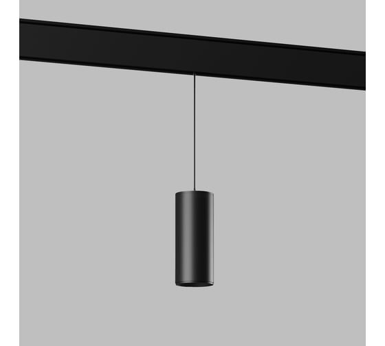 Изображение товара Трековый подвесной светодиодный светильник Elektrostandard Slim magnetic 15w 4200k amend 85520/01 черный a063427