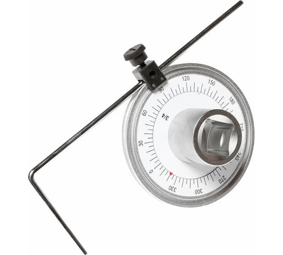 Изображение товара Доворотная шкала 3/4" 360град, длина 100мм, деление 5град. JTC-4740