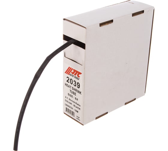 Изображение товара Трубка термоусадочная d=6мм 10м мини-бокс JTC -2039 726710