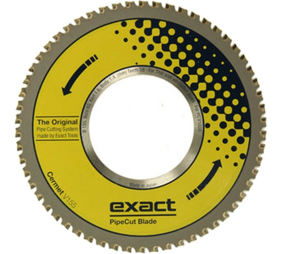 Изображение товара Диск СERMET для трубореза Pipecut 1000V (155х65 мм) Exact 7010498