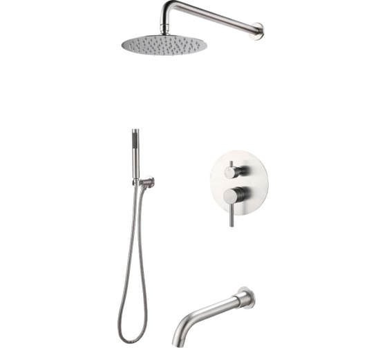 Изображение товара Смеситель для ванны РМС скрытого монтажа SUS129-1S