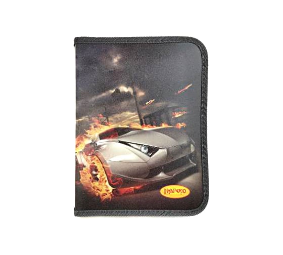 Изображение товара Папка Limpopo ТМ ТАЧКИ А5, пластиковая, молния вокруг, 230х180х25 мм арт. LPR0507 ПапТ2136