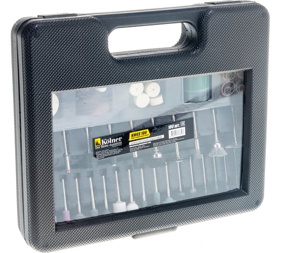 Изображение товара Набор гравировальных насадок (100 шт.) KMGS 100 Kolner 8101700019