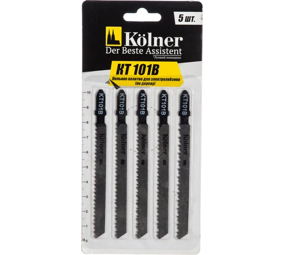 Изображение товара Пильное полотно для элеткролобзика по дереву и пластику (100 мм) KT101B Kolner 8100900028