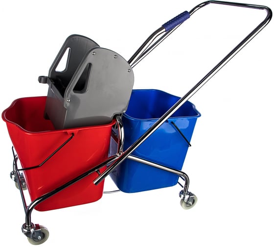 Изображение товара Двойная уборочная тележка Baiyun 2х23л IT-0278