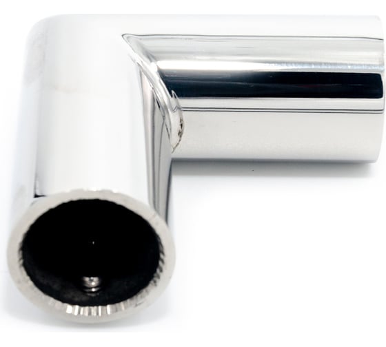 Изображение товара Коннектор труба-труба SERVICE PLUS 90, d19мм, хром глянцевый CK-502D19-PC