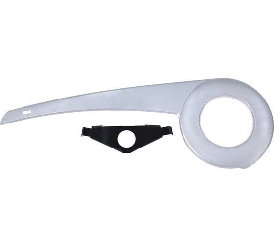 Изображение товара Полноразмерная защита цепи Juchuang YF C-102-1, пластик/серебристый, с крепежом аналог STARK COMFORT LADY 3SPEED 2023 HQ-0012321